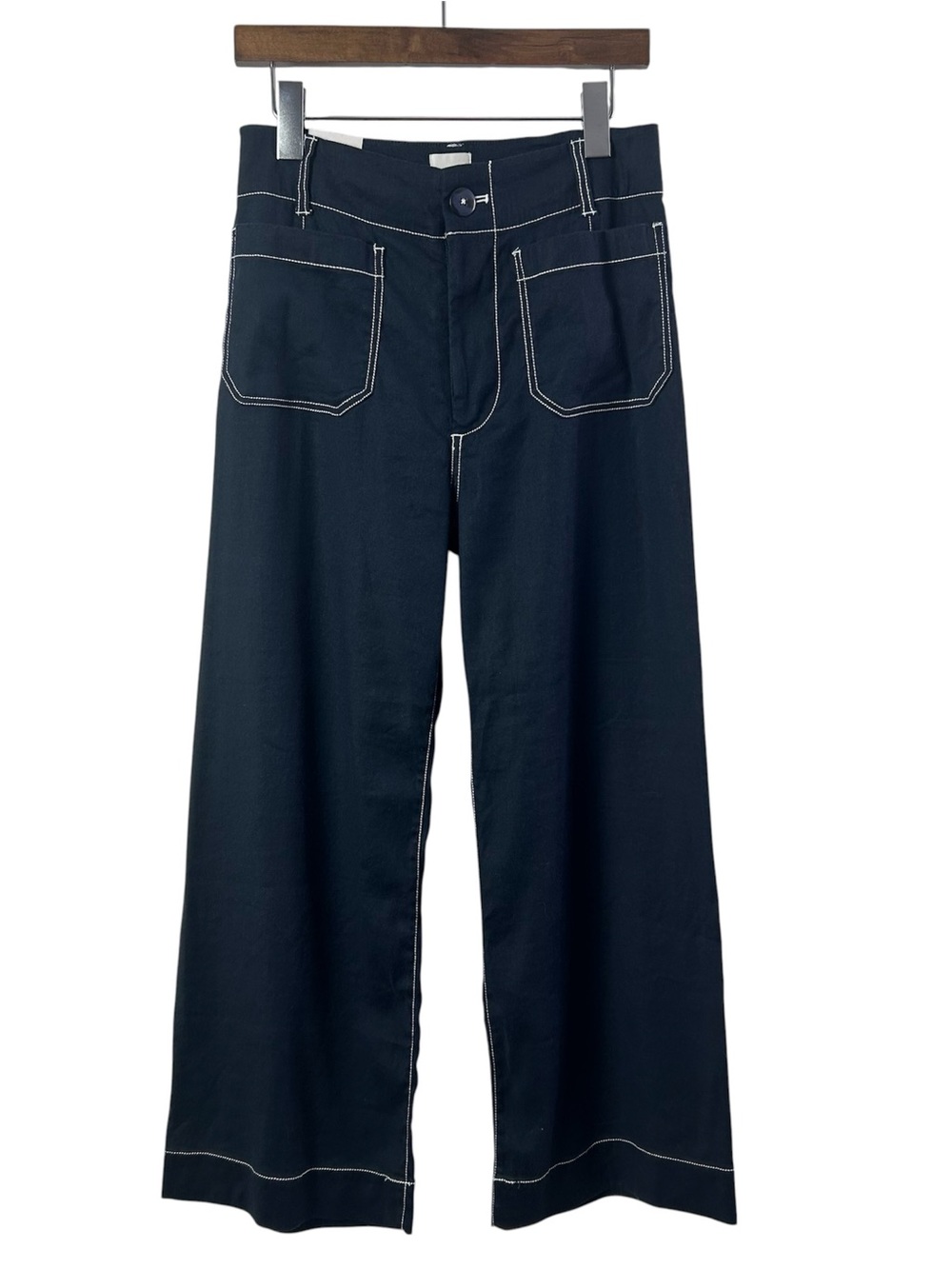 Anthro | Maeve Colette High Rise Cropped Pants Size 27 NWT
